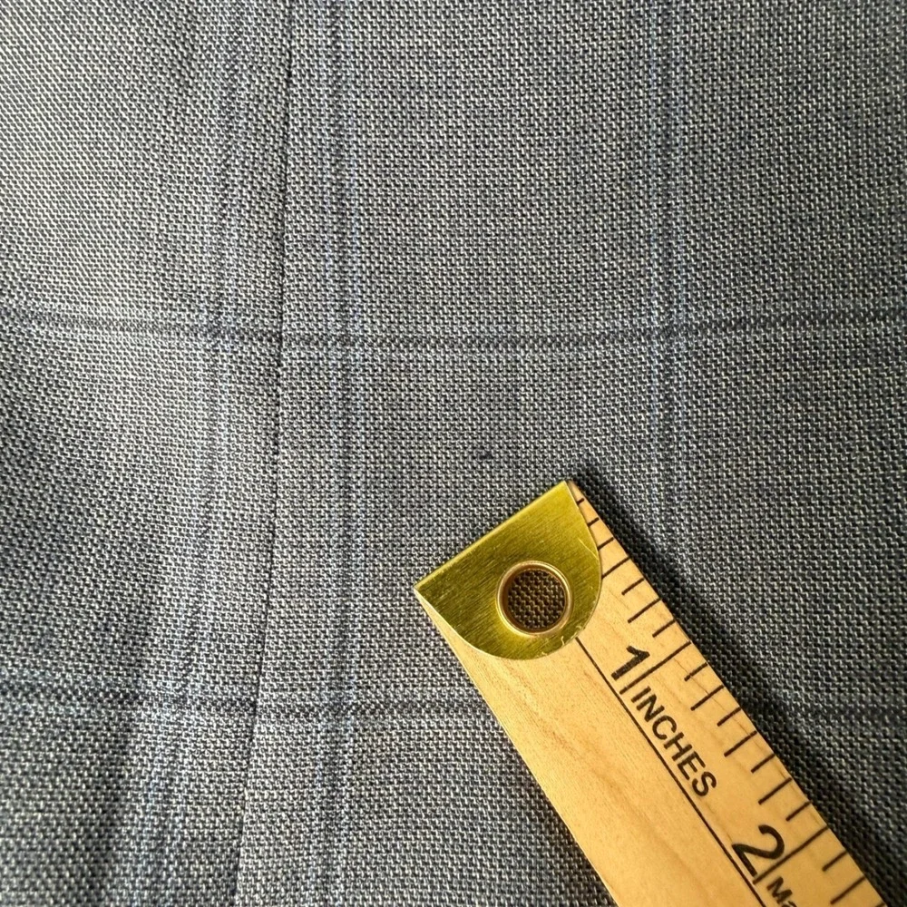 Jos. A. Bank Reserve Mens Silk Wool Blend Plaid Sport Coat 48L Corporate Wedding